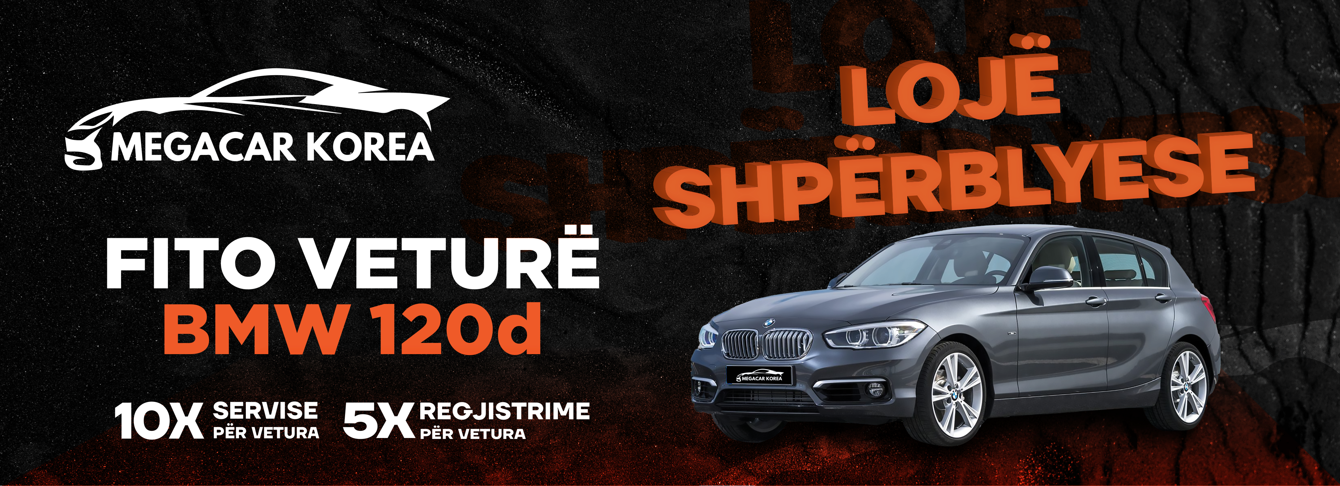 Megacar Korea loja shperblyese